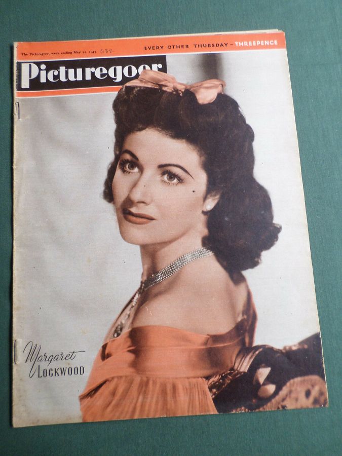 PICTUREGOER magazine side cover Issue 632  Weekly 12 May 1945