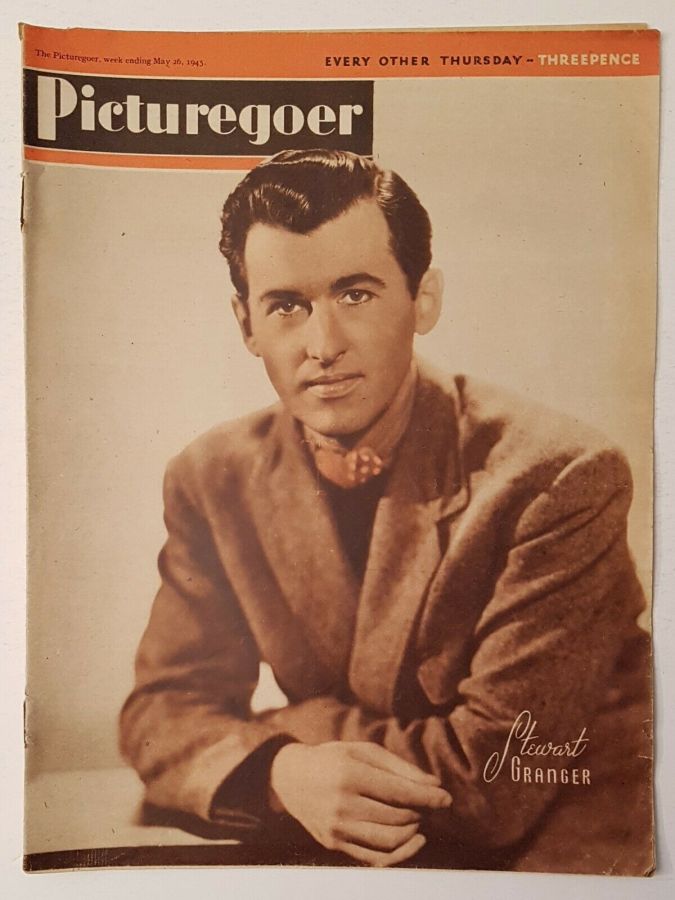 PICTUREGOER magazine side cover Issue 633  Weekly 26 May 1945