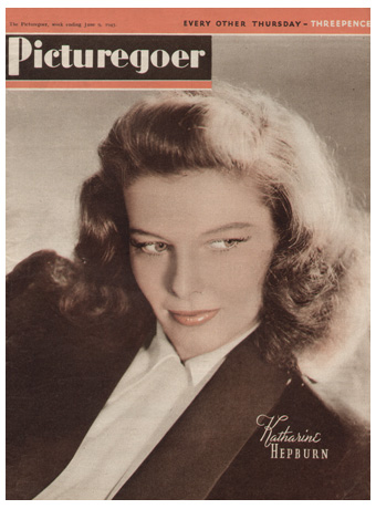 PICTUREGOER magazine side cover Issue 634  Weekly 9 June 1945