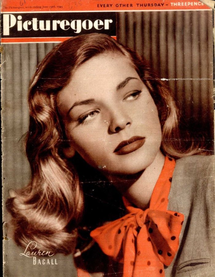 PICTUREGOER magazine side cover Issue 635  Weekly 23 June 1945