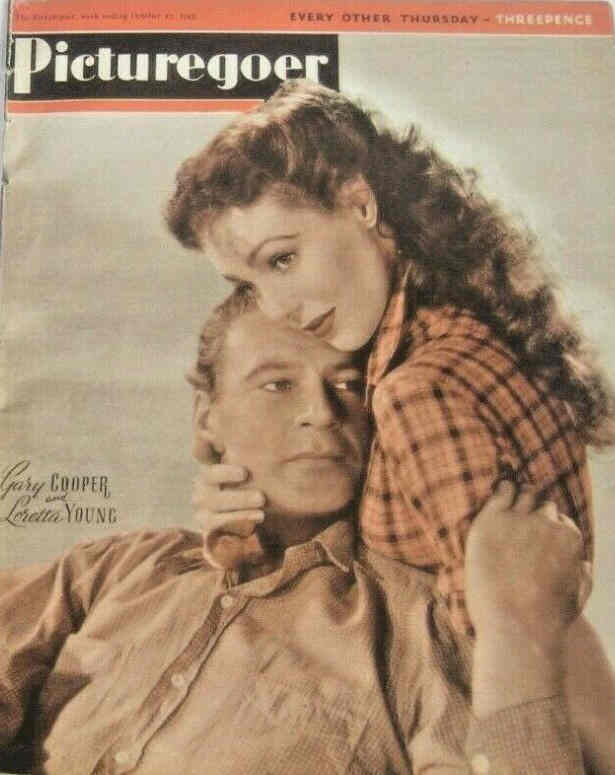 PICTUREGOER magazine side cover Issue 644  Weekly 27 October 1945