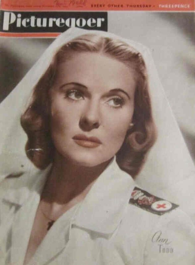 PICTUREGOER magazine side cover Issue 645  Weekly 10 November 1945