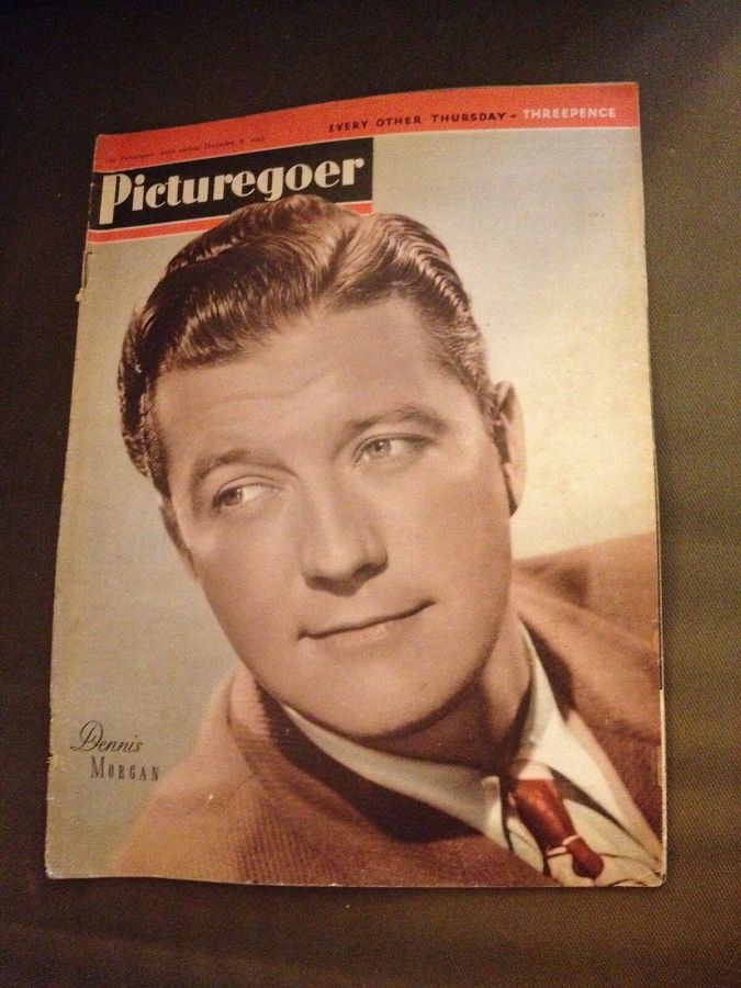 PICTUREGOER magazine side cover Issue 647  Weekly 8 December 1945