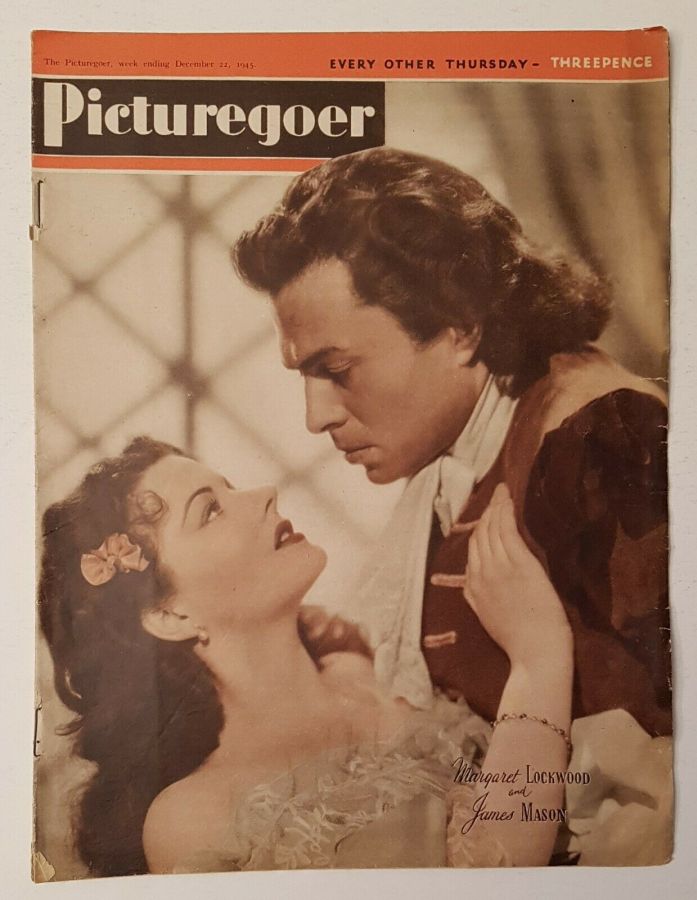 PICTUREGOER magazine side cover Issue 648  Weekly 22 December 1945