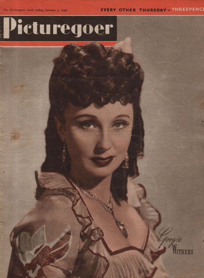 PICTUREGOER magazine side cover Issue 649  Weekly 5 January 1946
