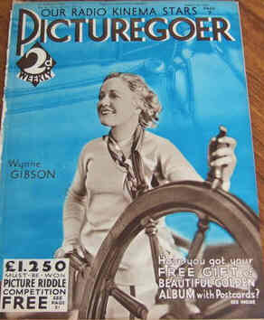 PICTUREGOER magazine side cover Issue 65  Weekly 20 August 1932