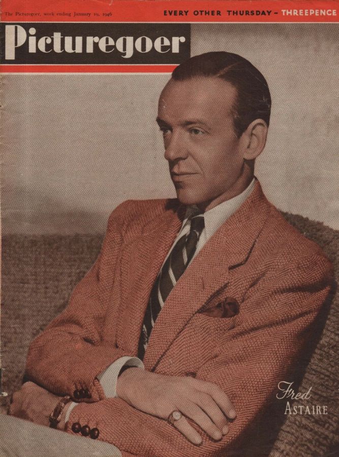 PICTUREGOER magazine side cover Issue 650  Weekly 19 January 1946