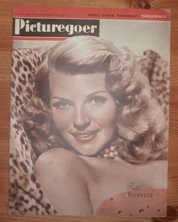 PICTUREGOER magazine side cover Issue 652  Weekly 16 February 1946