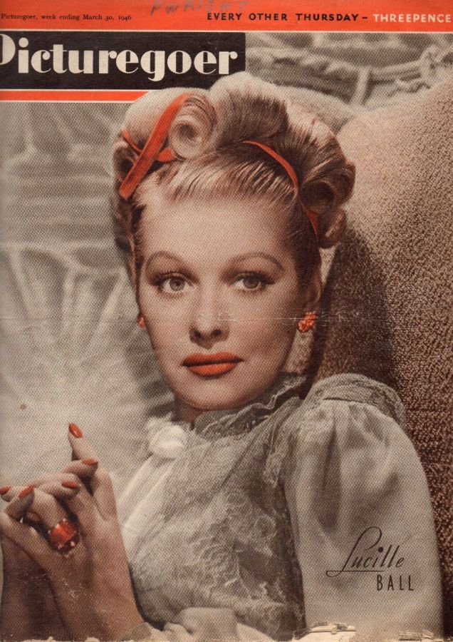 PICTUREGOER magazine side cover Issue 655  Weekly 30 March 1946