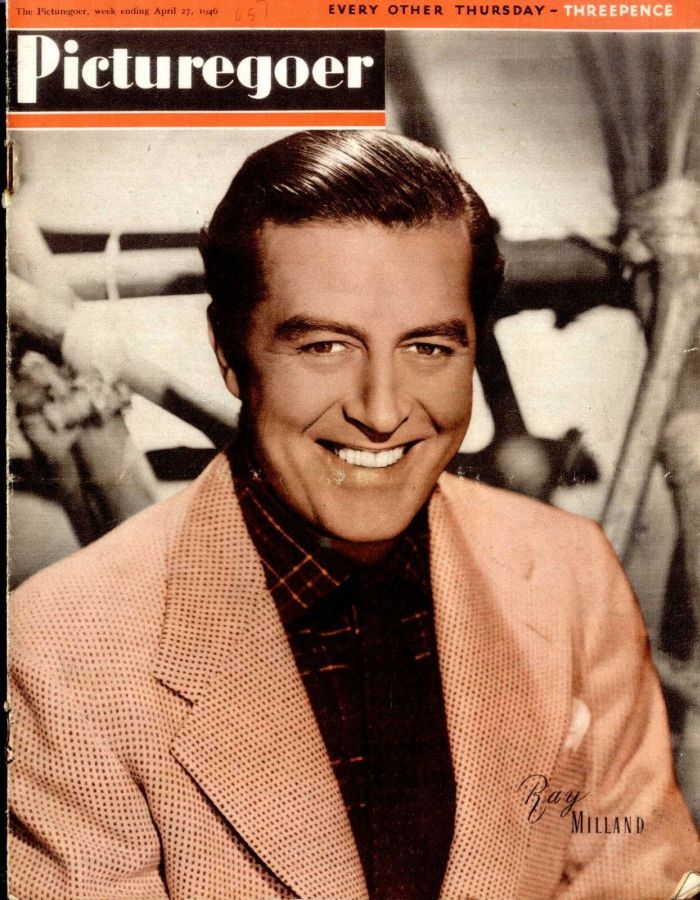 PICTUREGOER magazine side cover Issue 657  Weekly 27 April 1946