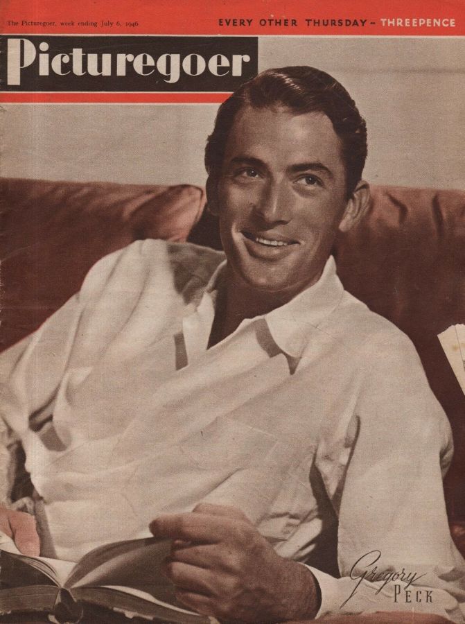 PICTUREGOER magazine side cover Issue 662  Weekly 6 July 1946