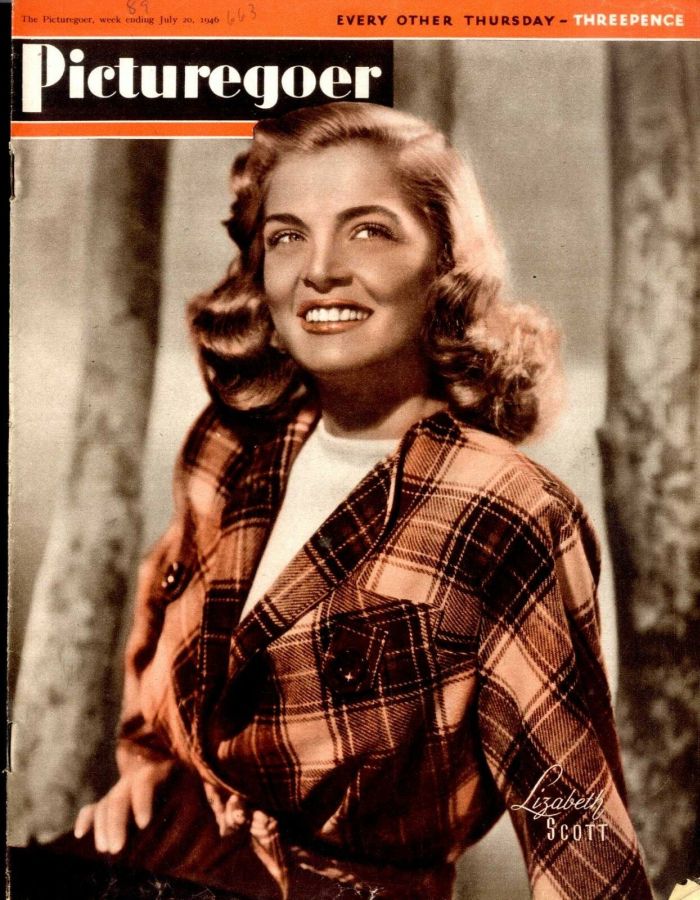 PICTUREGOER magazine side cover Issue 663  Weekly 20 July 1946