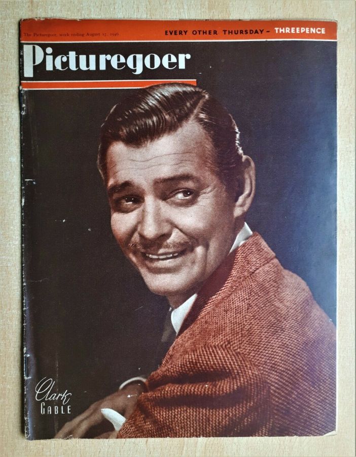 PICTUREGOER magazine side cover Issue 665  Weekly 17 August 1946