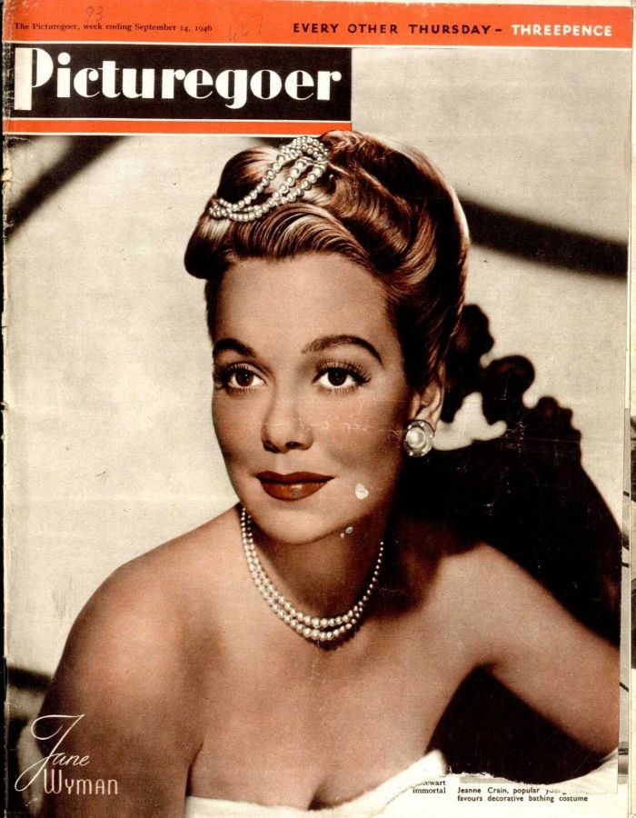 PICTUREGOER magazine side cover Issue 667  Weekly 14 September 1946