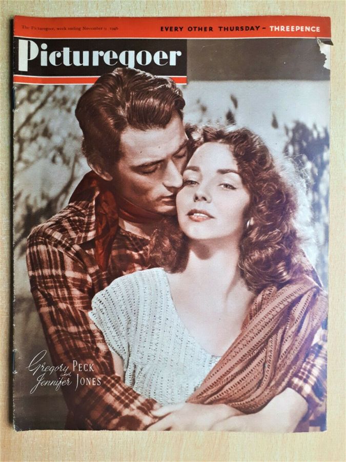 PICTUREGOER magazine side cover Issue 671  Weekly 9 November 1946
