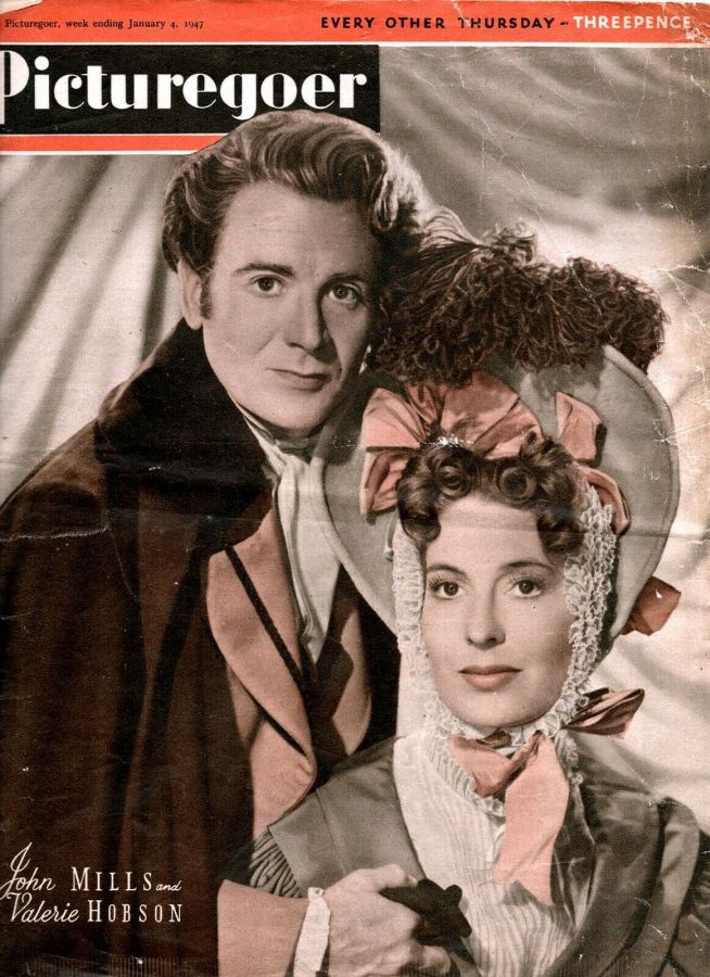 PICTUREGOER magazine side cover Issue 675  Weekly 4 January 1947