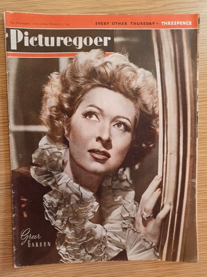 PICTUREGOER magazine side cover Issue 677  Weekly 1 February 1947