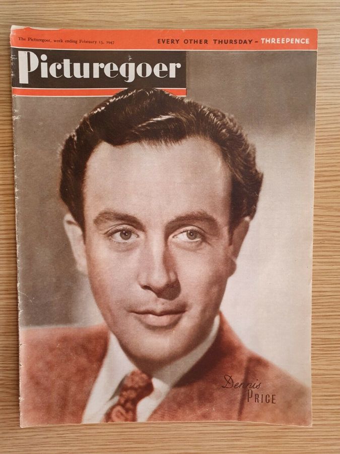 PICTUREGOER magazine side cover Issue 678  Weekly 15 February 1947