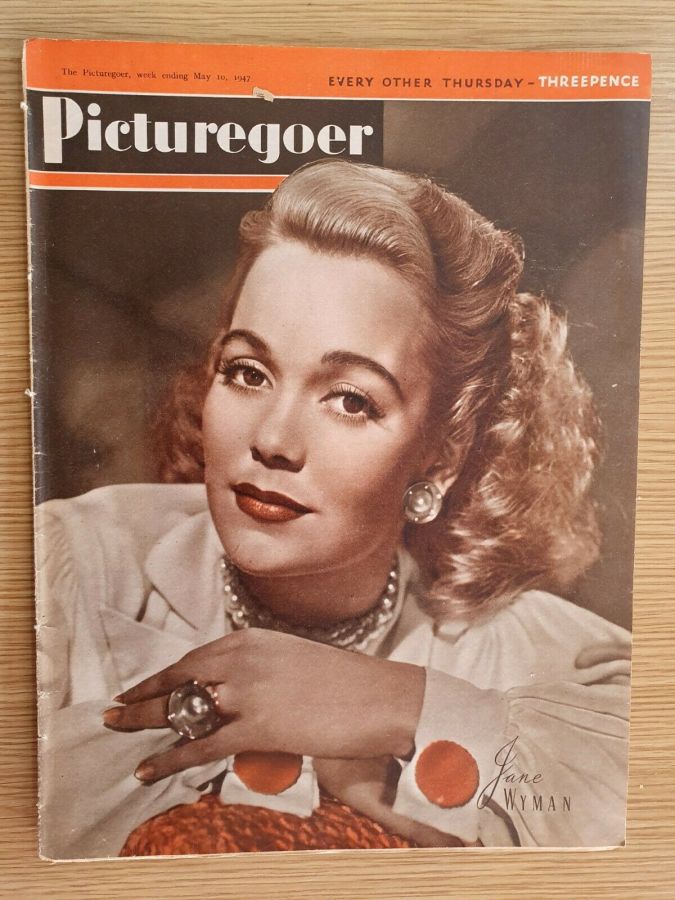 PICTUREGOER magazine side cover Issue 683  Weekly 10 May 1947