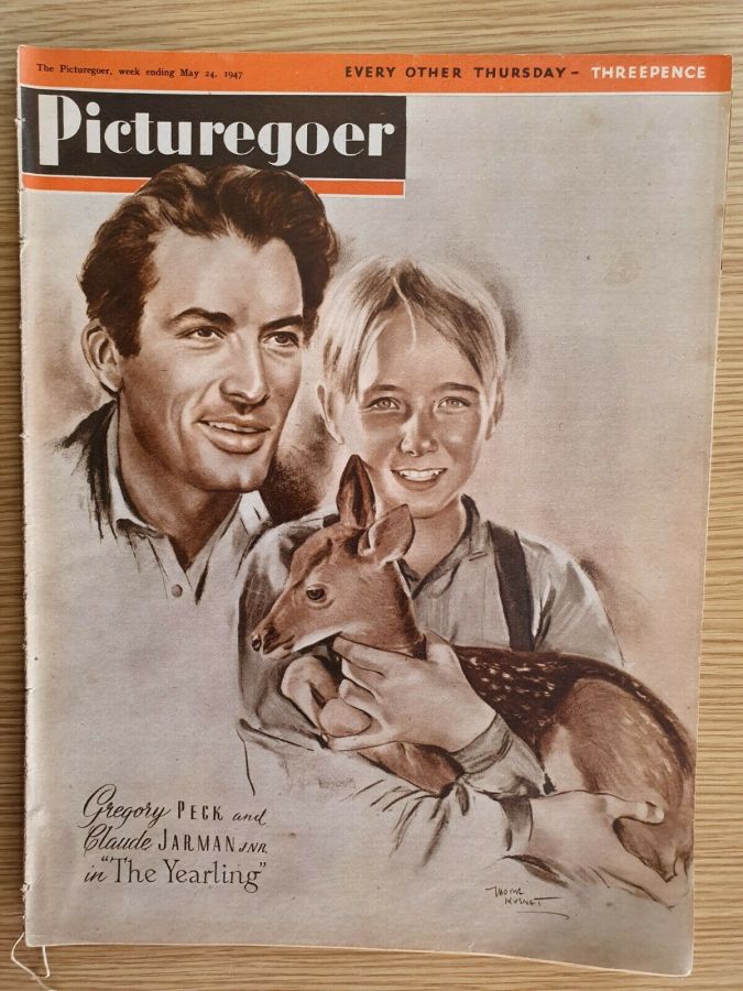 PICTUREGOER magazine side cover Issue 684  Weekly 24 May 1947