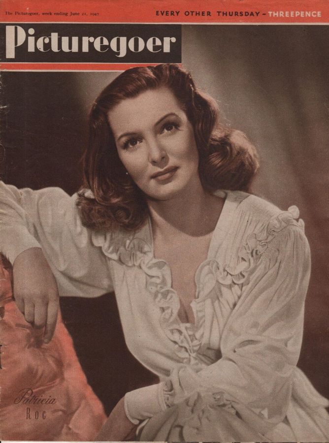 PICTUREGOER magazine side cover Issue 686  Weekly 21 June 1947