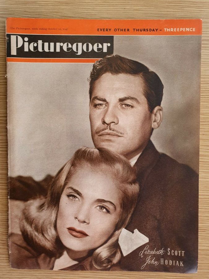 PICTUREGOER magazine side cover Issue 694  Weekly 11 October 1947