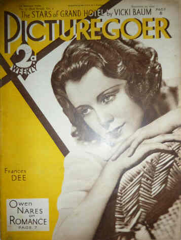 PICTUREGOER magazine side cover Issue 70  Weekly 24 September 1932