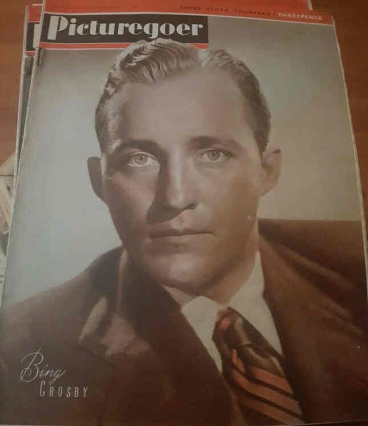 PICTUREGOER magazine side cover Issue 701  Weekly 17 January 1948