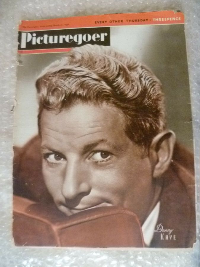 PICTUREGOER magazine side cover Issue 706  Weekly 27 March 1948