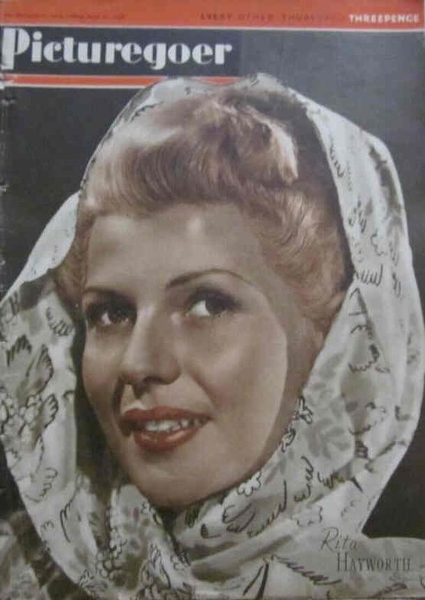 PICTUREGOER magazine side cover Issue 707  Weekly 10 April 1948