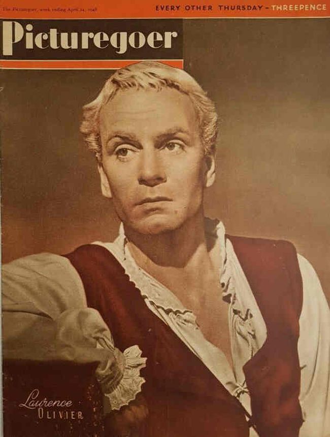 PICTUREGOER magazine side cover Issue 708  Weekly 24 April 1948