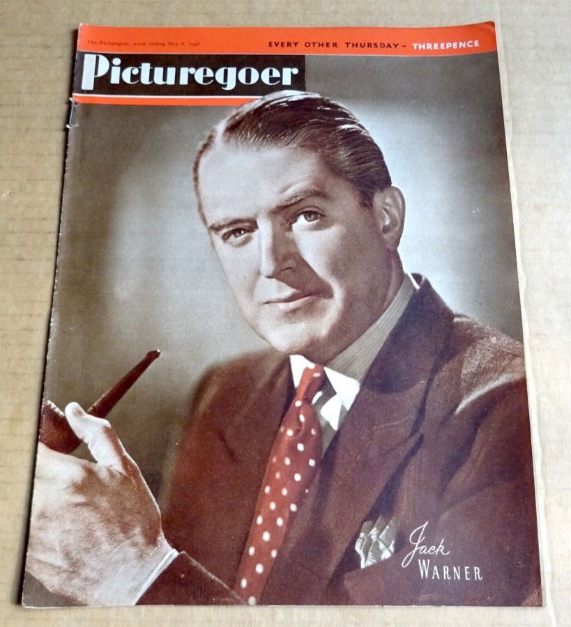 PICTUREGOER magazine side cover Issue 709  Weekly 8 May 1948
