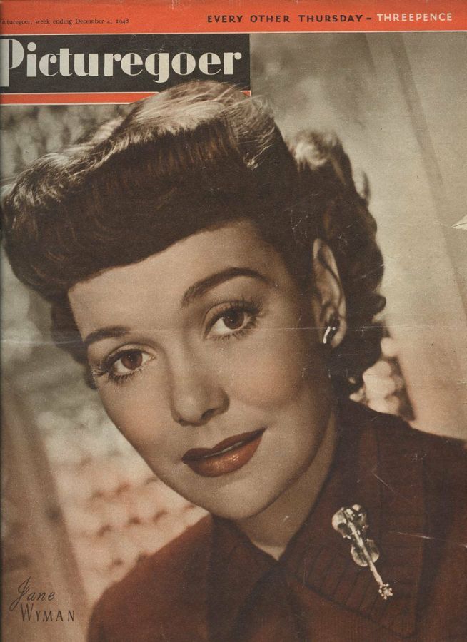 PICTUREGOER magazine side cover Issue 724  Weekly 4 December 1948