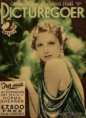 PICTUREGOER magazine side cover Issue 73  Weekly 15 October 1932