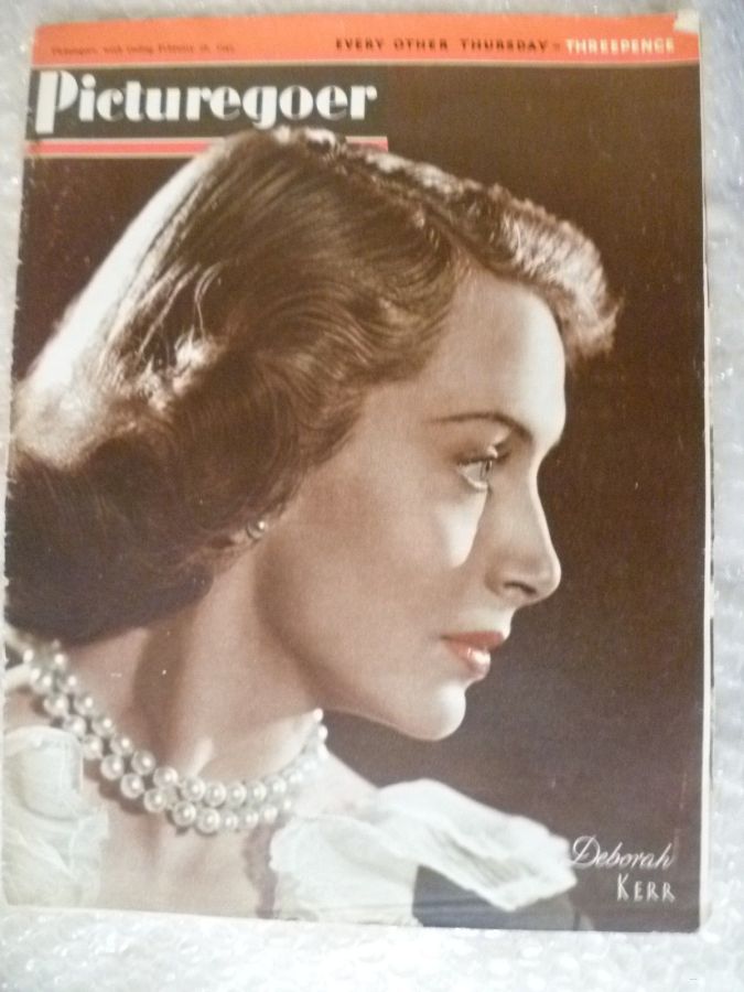 PICTUREGOER magazine side cover Issue 730  Weekly 26 February 1949