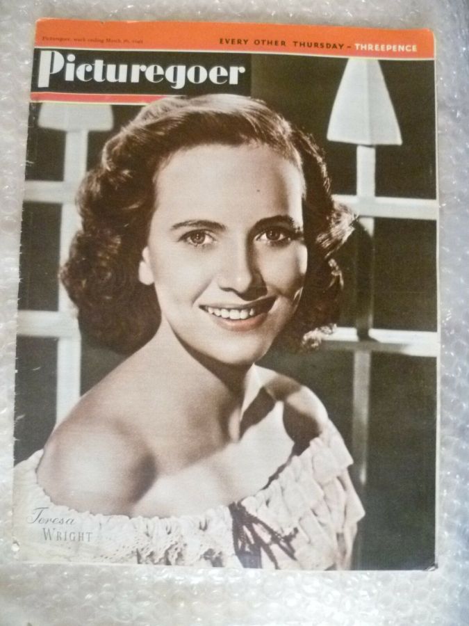 PICTUREGOER magazine side cover Issue 732  Weekly 26 March 1949