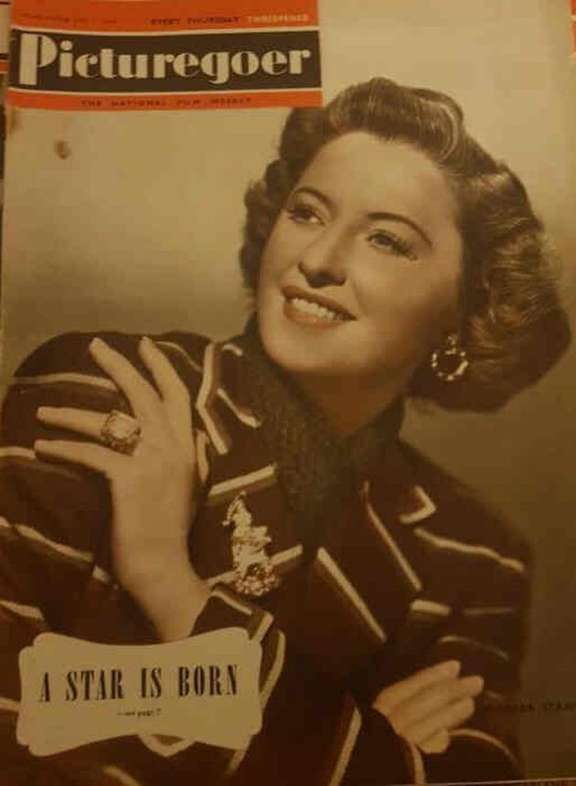 PICTUREGOER magazine side cover Issue 739  Weekly 2 July 1949