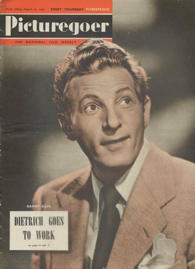 PICTUREGOER magazine side cover Issue 746  Weekly 20 August 1949