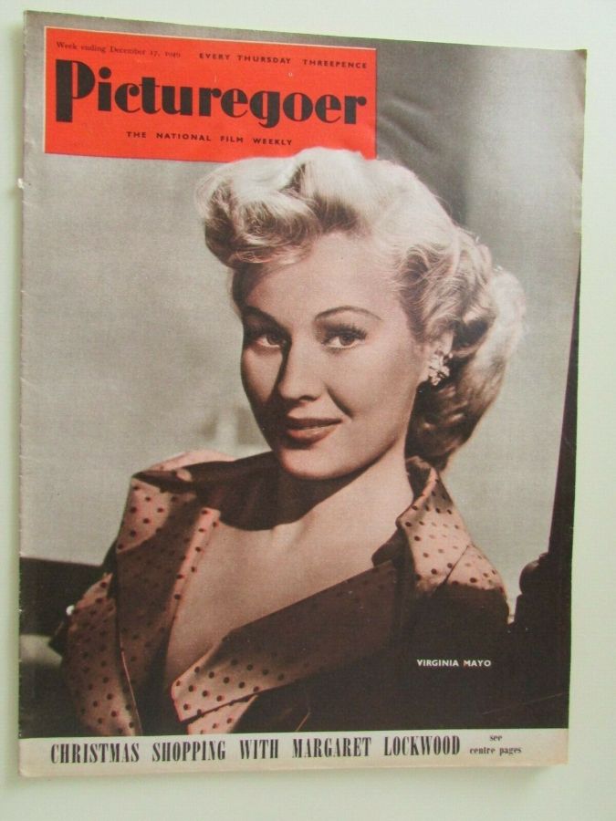 PICTUREGOER magazine side cover Issue 763  Weekly 17 December 1949