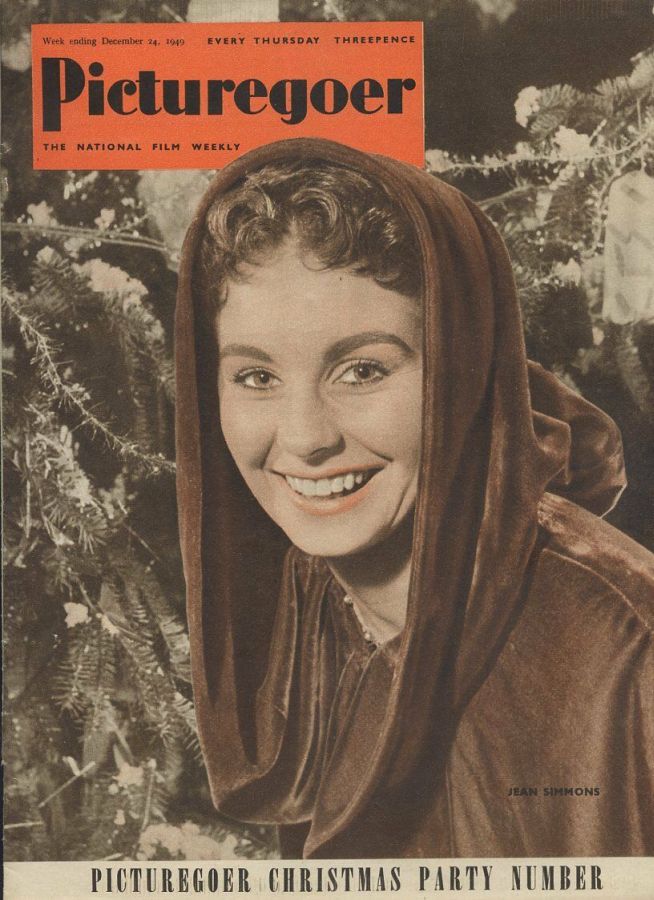 PICTUREGOER magazine side cover Issue 764  Weekly 24 December 1949