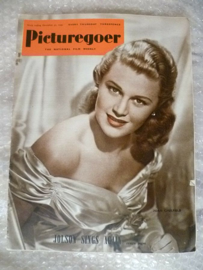 PICTUREGOER magazine side cover Issue 765  Weekly 31 December 1949