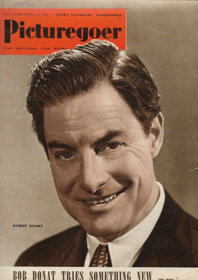 PICTUREGOER magazine side cover Issue 770  Weekly 4 February 1950