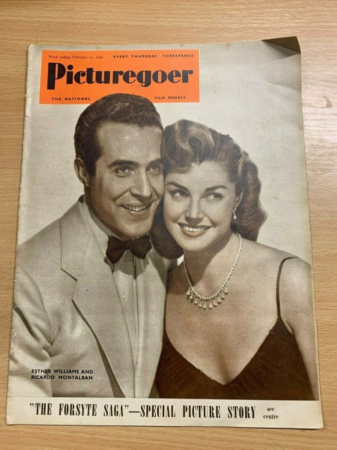 PICTUREGOER magazine side cover Issue 771  Weekly 11 February 1950