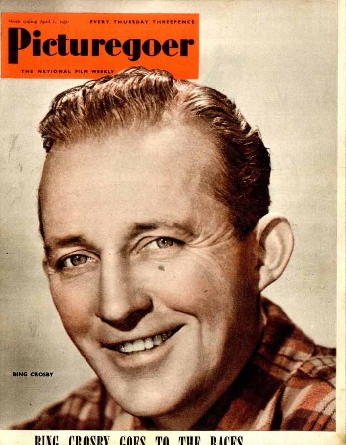 PICTUREGOER magazine side cover Issue 778  Weekly 1 April 1950