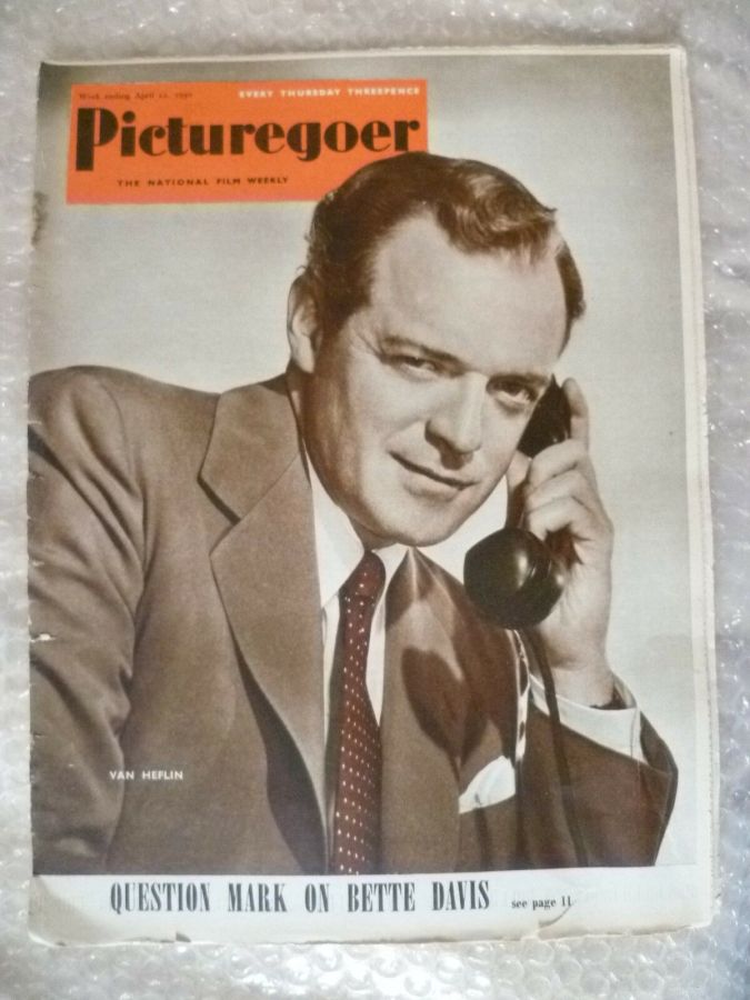 PICTUREGOER magazine side cover Issue 781  Weekly 22 April 1950
