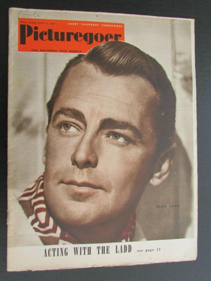 PICTUREGOER magazine side cover Issue 782  Weekly 29 April 1950