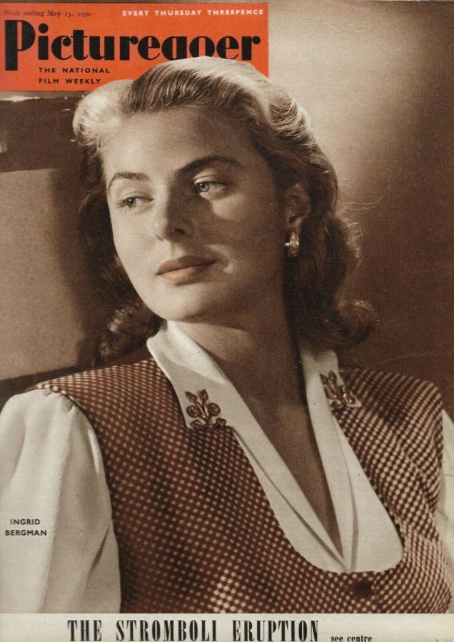 PICTUREGOER magazine side cover Issue 784  Weekly 13 May 1950