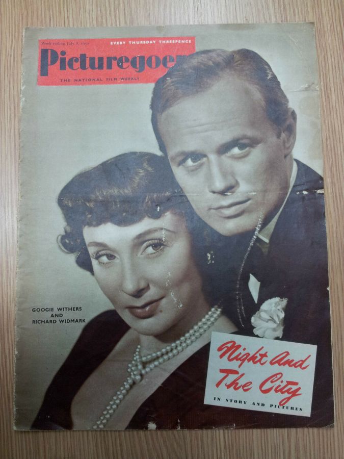 PICTUREGOER magazine side cover Issue 792  Weekly 8 July 1950
