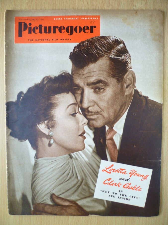 PICTUREGOER magazine side cover Issue 793  Weekly 15 July 1950
