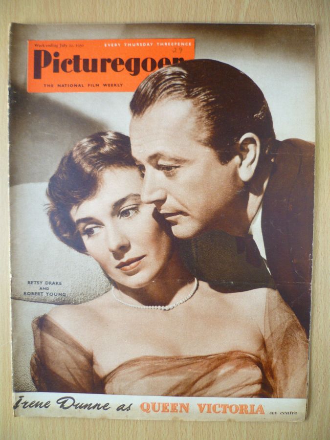 PICTUREGOER magazine side cover Issue 794  Weekly 22 July 1950